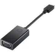 Hp Usb-C  Vga Usb Adapteris. melns N9K76Aa Adapter Usb Usb-C Czarny