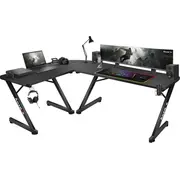 Huzaro Hero 7.0 rakstāmgalds Melns 154 cmx117 cm Biurko Czarne