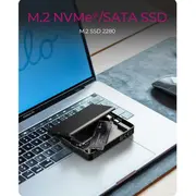 Icy Box Ib-Cr601M-C31 M.2 Nvme/Sata Ssd korpuss ar Cfexpress tipa-B kartes lasītāju case with Type-B Card Reader