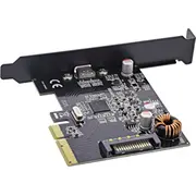 Inline kontrolleris interfeisa karte. Usb 3.2 Gen.2X2. 1X Type-C. ieskaitot zema profila slota kronšteinu. Pcie x4 Kontroler Interface card.USB incl. low-profile slot bracket.