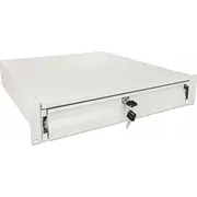 Intellinet tīkla risinājumi 715843 2U atvilktne 19 plauktu skapjiem ar slēdzeni. 466 mm. pelēks Network Solutions Szuflada do szaf Rack 19. zamkiem. 466Mm. szara