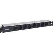 Intellinet tīkla risinājumu strāvas sloksne Schuko 714037 Network Solutions Listwa 19 1U 8X 1.6M