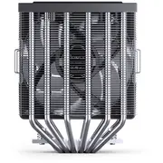 Jonsbo Cr-3000E Cpu-Khler. Dual-Tower. Argb. 260W Tdp-Schwarz. 120 mm Tdp schwarz. 120Mm