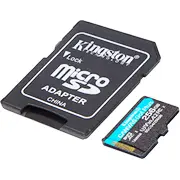 Kingston Canvas Go karte Plus Gen4 Microsdxc 256 Gb 10. klase Uhs-I/U3 A2 V30 Sdcg4/256Gb Karta Class