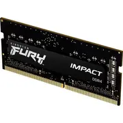 Kingston Fury Impact klēpjdatora atmiņa. Sodimm. Ddr4. 3200 Mhz. Cl20 8 Do laptopa Impact. Gb. Kf432S20Ib/8
