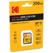 Kodak Sd 256Gb Uhs-I U3 V30 Ultra