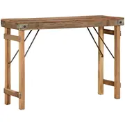 Konsoles galds 110X35X76 cm Reģenerēta koksne Konsolowy Drewno odzysku
