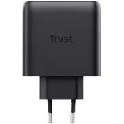 Ladetajs uzticība Maxo 65W Black Usb-C kabelis 8713439255232 25523 Trust 2M Cable