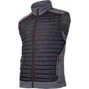 Lahti Pro siltā veste melna. pelēka. sarkana. Xl L4130704 Ocieplany Czarny. szary. czerwony.