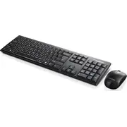 Lenovo tastatūra pele 100 bezvadu un peles komplekts Melns Klawiatura mysz Zestaw bezprzewodowy klawiatura czarny