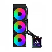 Lian Li Hydroshift Ii Lcd-S 360Cl Aio-Wasserkühlung. Rgb. Lcd displejs 360 mm. melns Lcd-Display 360Mm. schwarz