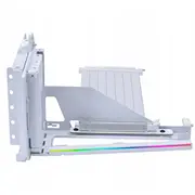 Lian Li vertikālais Gpu montāžas komplekts ar Pcie 5.0 stāvvada kabeli. balts Pionowy zestaw mocowania kablem Riser