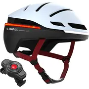 Livall viedā velosipēda ķivere Led Sos s. 58-62Cm White Evo21 Smart Kask Rowerowy Led/Sos r.