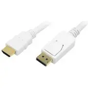 Logilink Displayport Hdmi kabelis 2M balts Cv0055 Kabel