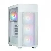 Mājoklis S5 Neo White Atx Mid Tower Frgb ventilators Obudowa Fan x4