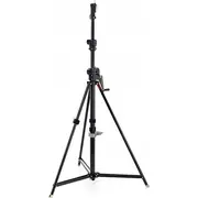 Manfrotto statīvs Wind Up Īss statīvs. tērauda melns Statyw Short Stal Czarny