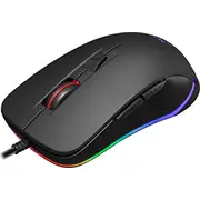 Marsa spēļu Mm118 pele ar papildu pogām Rgb 400 9800 Dpi Usb Black Mars Gaming Mouse with Additional Buttons