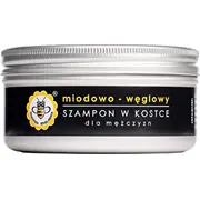 Miodowa Mydlarnia Medus-Oglekļa matu šampūns vīriešiem. 70 g Szampon do kostce dla