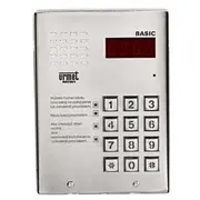 Miwi Urmet zvanu panelis ar Basic vizieri 1062 Panel daszkiem 1062/100D