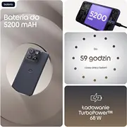 Motorola Edge 70 Fusion viedtālrunis 8-256 Gb Silhouette Smartfon