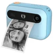 Myfirst Camera Insta 20 tūlītēja kamera bērniem ar printeri un drukāšanas etiķešu iespēja. 3 Full Hd Ips ekrāns dubultā objektīvs 16 Mp Zils aparat natychmiastowy dla dzieci drukowania etykiet. ekranem obiektywem blue