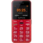 myPhone Halo Easy Red mobilais tālrunis Telefon Czerwony