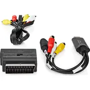 Nedis Av signāla pārraides sistēmas Vgrru101Bk Usb 2.0 video uztveršanas karte System przekazu karta do przechwytywania