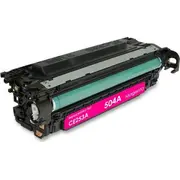 Oriģinālais fuksīns toneris Ce253A Toner Hp 504A Magenta