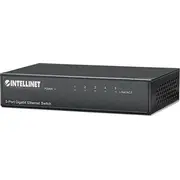 Switch Intellinet Network Solutions Gigabit 5X 10/100/1000Mbps Rj45 Metal Desktop 530378 Metalowy