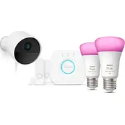 Philips Hue Secure Camera Set Wca E27. Tilts. Sensori Bridge. Sensors