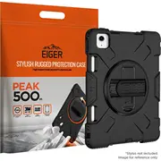 Planšetdatora korpuss Eiger Peak Case iPad melns Etui na tablet 500M 10Gen schwarz