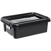 Plastteam probox pārstrāde Qr 21L konteiners ar vāku Pojemnik Probox Recycle czarny