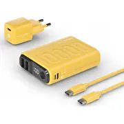Powerbank Realpower Pb-10000 komplekts gelb 10.000Mah Set