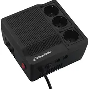 Powerwalker sprieguma stabilizators Avr Led 220/230 600Va 3 x Schuko Stabilizator 220/230/240V