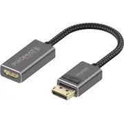 Promate Medialink-Dp adapteris Displayport uz Hdmi 4K60Hz Adapter to