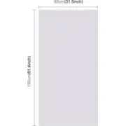 Puluz fotoattēlu fons Pu5321W Balts Fotograficzne