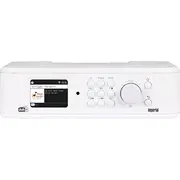 Radio Imperial Dabman Dab/Fm Sudraba balts i460 srebrzysta biel