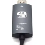 Rodžers Usb-C uz Hdmi Ultrahd 4K60Hz kabelis 1.8M Roger to Cable