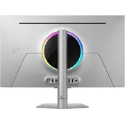 Samsung S32Fg814Su datora monitors 81.3 cm 32 collas 3840 x 2160 pikseļi 4K Ultra Hd Oled sudrabs Monitor komputerowy px Srebrny