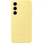 Samsung silikona maciņš priekš Galaxy S24 Fe. dzeltens Silicone Case yellow