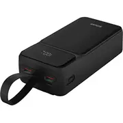 Savio Ba-10 Powerbank 30000 mAh. melns czarny