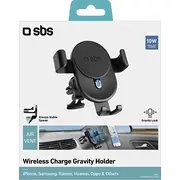 Sbs ventilācijas slota universālā turētāja induktīvā melna Ventilation slot universal holder inductive black