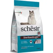 Schesir Sausā kaķu barība ar zivīm. 1.5 kg. maisiņš. sterilizēta un viegli sagremojama Sucha karma dla kota rybami. worek. po sterylizacji lekkostrawna