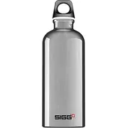 Sigg Pudele ar vāciņu. pelēka. 600 ml Butelka szara