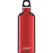 Sigg Sarkana pudele ar vāciņu. 600 ml Butelka czerwona