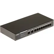 Slēdzis Dahua Technology Switch Poe Sg1010Lp 8-Portowy