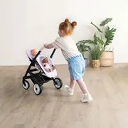 Smoby Maxi Cosi ratiņi dvīņu rozēm 253221 dla