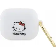 Sourcing Hello Kitty Hkap3Dkhsh Airpods Pro vāciņš balts/balts Silikona 3D Head Cover white/white Silicone