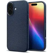 Spigen Liquid Air korpuss iPhone 17- zilā krāsā Etui na niebieskie