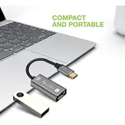 Tehniskais Usb adapteris Techly Usb-C auf Hdmi 2.1 Adapter 0.15M